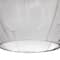 Hello Honey® Matte Black Oversized Geometric Glass Ceiling Light